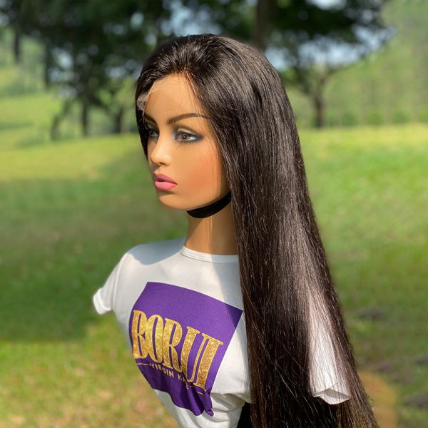 Beauty Forever Straight 5x5 HD Lace Wig Pre Plucked Remy Human Hair Wig