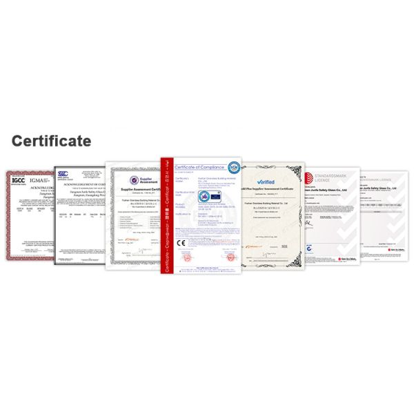 Grandsea Waterproof Hurricane Proof Aluminium Alloy Patio Glass Bi Folding Door American Bifolding Aluminum Folding Door