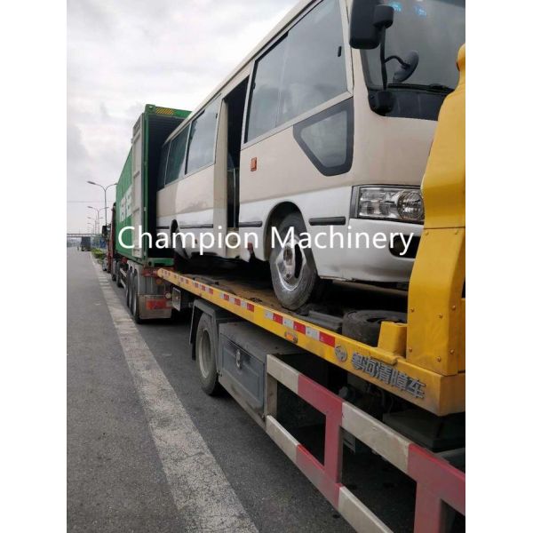 TOYOTA 1HZ Engine Used Coaster Bus 37000km Second Hand Mini Bus