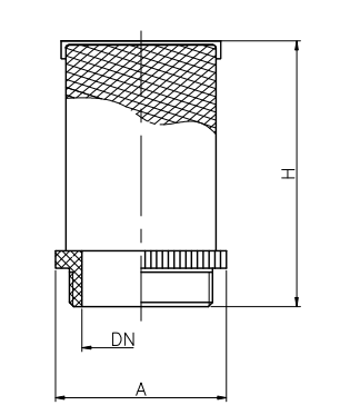 ISO228 Male Connection 16 Bar 4" Foot Valve Strainer