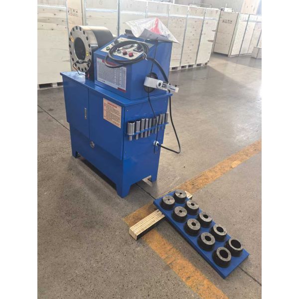High Efficiency Hydraulic Hose Crimping Machine with User-Friendly Operation and Robust Construction for Industrial Applications