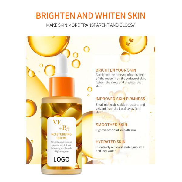 Collagen Organic Vitamin E+B5 Capsules Serum Anti Wrinkle Vitamin E Facial Serum