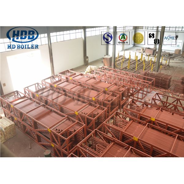 Waste Heat Recovery H Fin Tube High Frequency Welding Industrial Boiler Economizer ASME