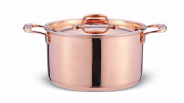 Tri-ply Copper cookware saucepot SHXYY-01-5,Thickness 2.2-3.0mm