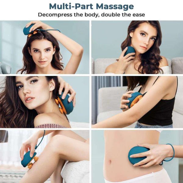 Electric Silicone Head Massager Machine Vibration Head Massager Scalp Massager