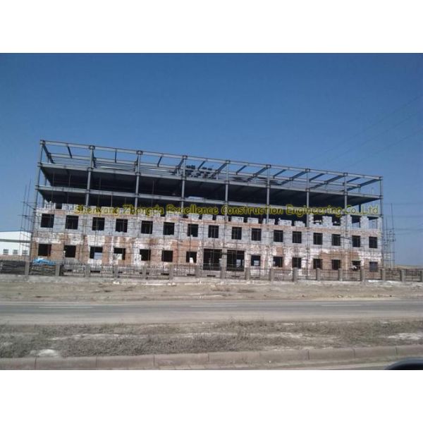 ASTM BS Multi Floor Steel Fabricated Buildings For Workshop Warehouse