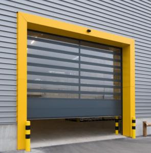 Quality Aluminum Transparent High Speed Spiral Door Wind Resistance ≤2.0KN/m2 & Performance High Speed With Factory Direct sale wholesale
