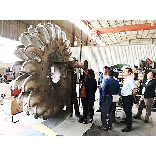 Hydropower Pelton Turbine Stainless Steel Runner And Wheel For Water Power Plants