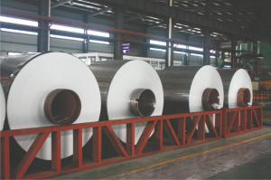 Quality 0.27mm * 1270mm Painted Aluminum Coil Hydrophilic Coating For Construction wholesale
