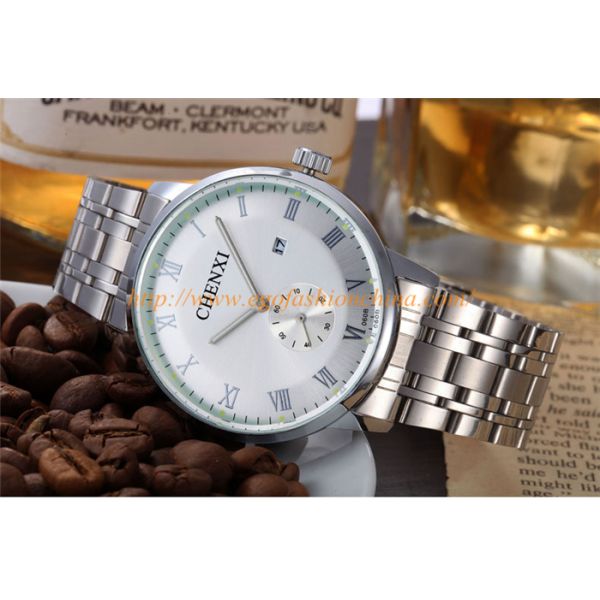060B Stainless Steel Customized Watch OEM Watch Quartz Men Watch Gift Watches for Business