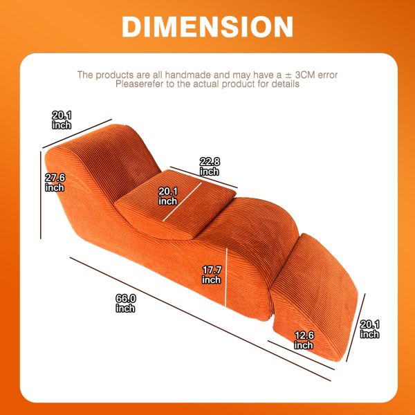 Vacuum Compression Roll Package Lazy Sofa Simple Foldable Leisure Tatami Sofa Home Living Room Retractable Lounge Chair