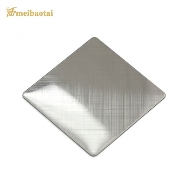 0.55mm 304 Stainless Steel Sheet Silver Brushed Rose Gold