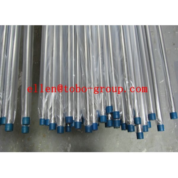 Round Stainless steel pipe astm A380 Gas and Fluid pipe seamless steel pipe For Fluid , Annealed And Pickled