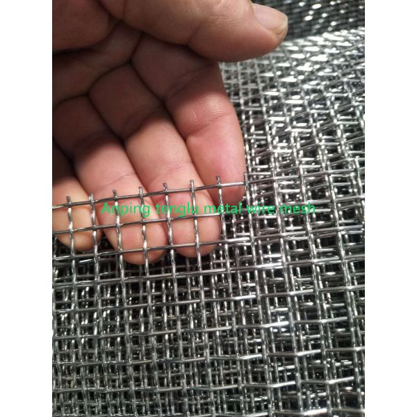 7.1mm Hole Opening Size Woven Screen Mesh Square Wire Mesh With 1.1mm Wire Diameter