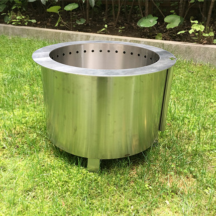 40cm Portable Smokeless Stove Double Flame , 15.5 Inch Portable Bonfire Pit