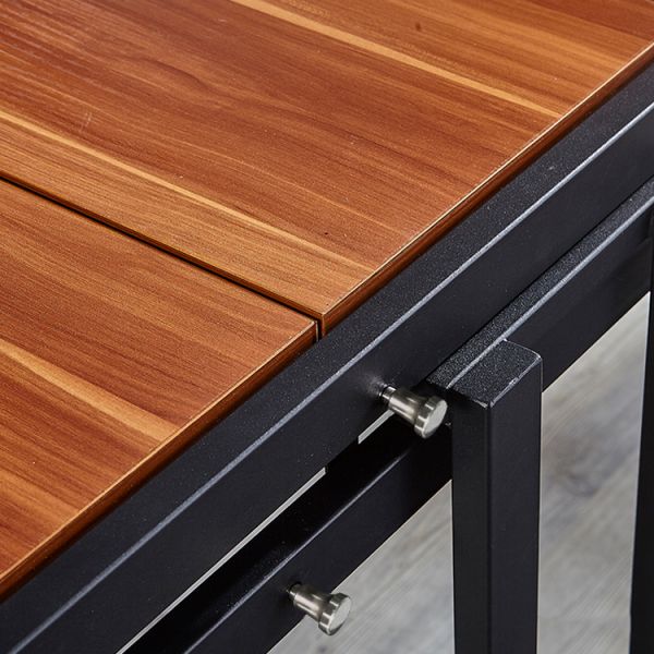 Knock Down Package Multifunctional 75cm Height Convertible Wall Shelf Table