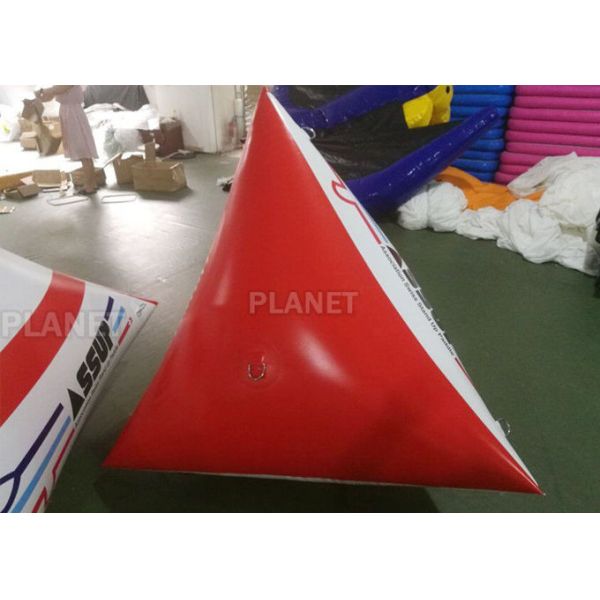 Water Triathlons Inflatable Swimming Buoy For Advertising Lightweight