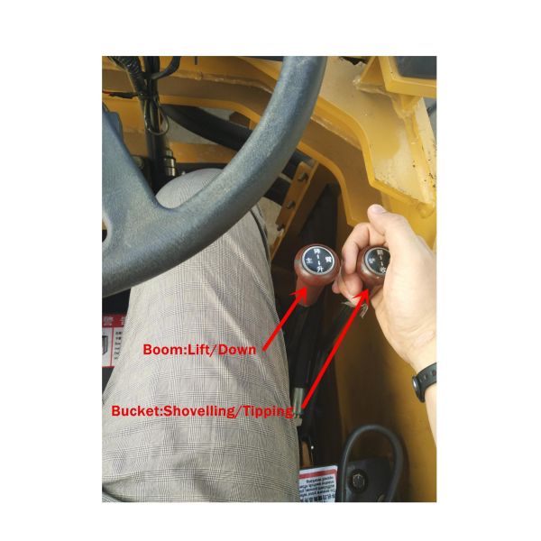 Underground wheel loader XD926 rated load 2.0ton with 1cbm bucket capacity