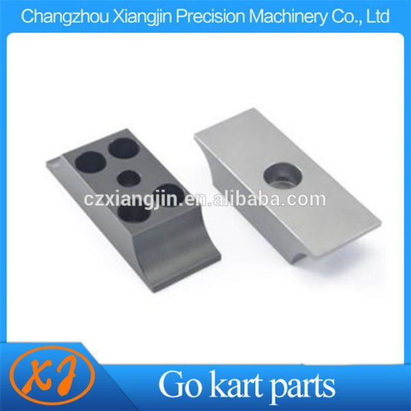 CNC Machined Light Weight Racing Kart Customized Anodized Longer EngineMount Clamp