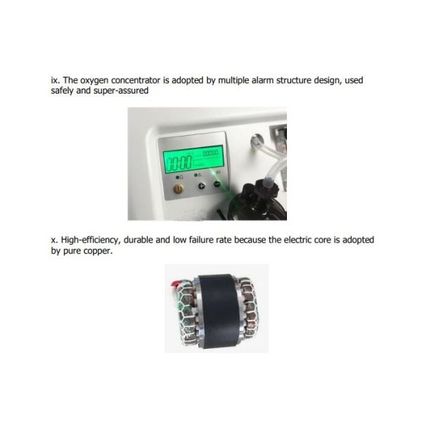 Medical Oxygen Concentrator 5 Litres Oxygen Portable machine Oxygen Purity 93% For Patiens