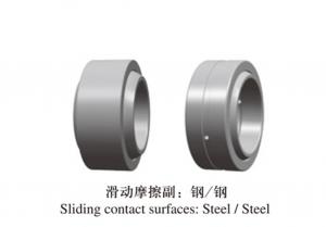 China Single Slot Spherical Plain Radial Bearing GEEM30ES 2RS Single Groove 30x55x32 Bearing on sale