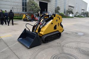 Quality Tree Shear Snow Plough 25HP Mini Skid Steer Loader For Side Dumping wholesale