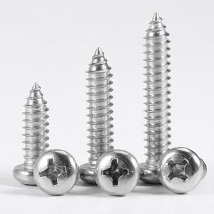 Quality Cross Recessed Pan Head Screw Coarse Thread Galvanized Self Tapping Screws M4 wholesale