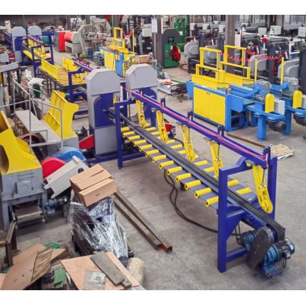 Full Automatic Sawn Timber Sawmill Line Vertical Wood Sawmill Production Line Wood Cutting Machine