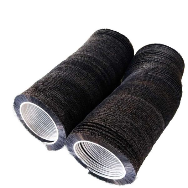 ID219*OD359mm Nylon Spiral Brush For Coating And Cleaning Bleaching Dyeing Printing Industries