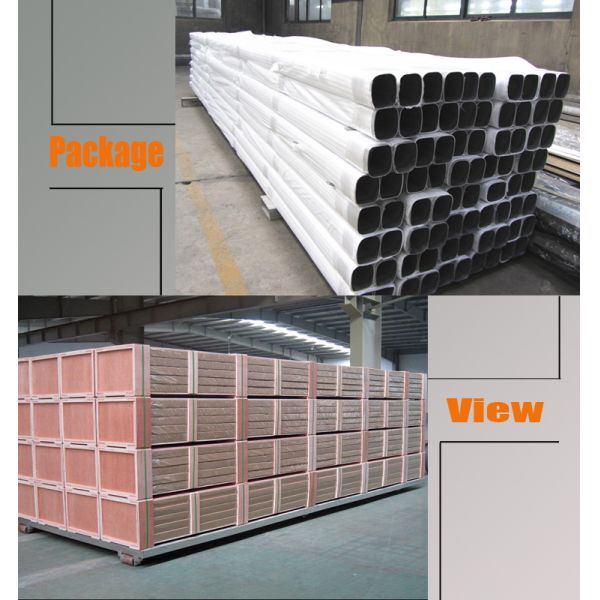 Extruded Aluminium Door Profiles , Aluminium Window Profiles With Powder Coated Surface