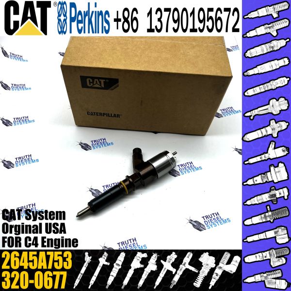 Diesel fuel injector 326-4700 3264700 32F61-00062 32F6100062 2645A753 for Caterpillar excavator fuel injectors