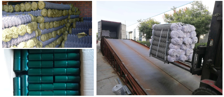 4ft 6ft 8ft Galvanized Chain Link Fence Mesh Slope Protection Animal Wire Mesh Fence