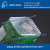 2 cavites dry fruit thin wall cup mould, 500ml dry fruit packaging plastic container mould for sale