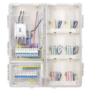 Eco - Friendly Electrical Service Meter Box Large Capacity Household Application