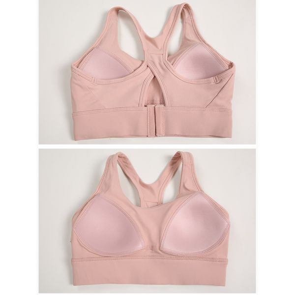 5XL 4XL Deep Neck Sports Bra Back Adjustment Fitness Sports Bra