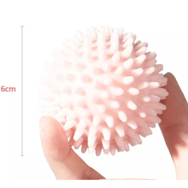 PVC Hard Spiky Ball For Massage , Foot Massage Ball Good Muscles Relaxion Effect