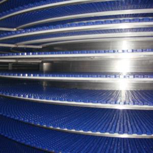 Quality Good Price Bread Pizza Refrigerated Spiral Belt Freezer Conveyor Cooling Tower wholesale