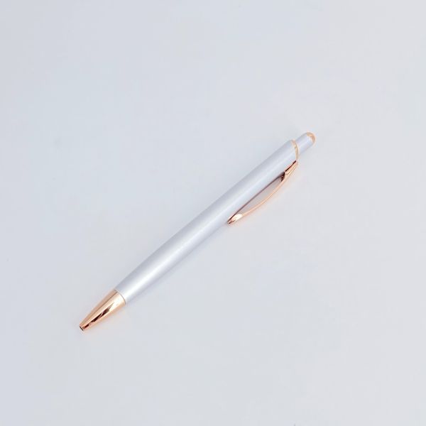 Colorful Aluminum Ball Pen Press Ballpoint Pen School Office Stationary