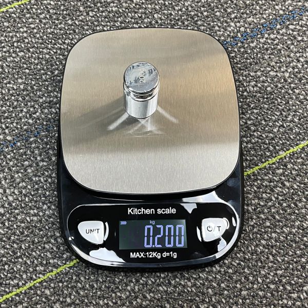 12KG/1G Capacity LCD/LED Display ABS OEM Supported-Model WH-B33 Weiheng Portable Electronic Kitchen Scale 0.1g Accurate