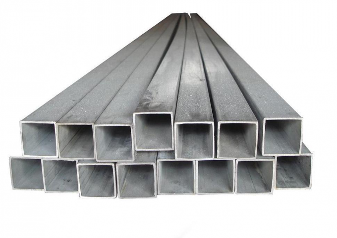 Hot Rolled Seamless 316 Stainless Steel Hollow Square Pipe Tube Brush Polish