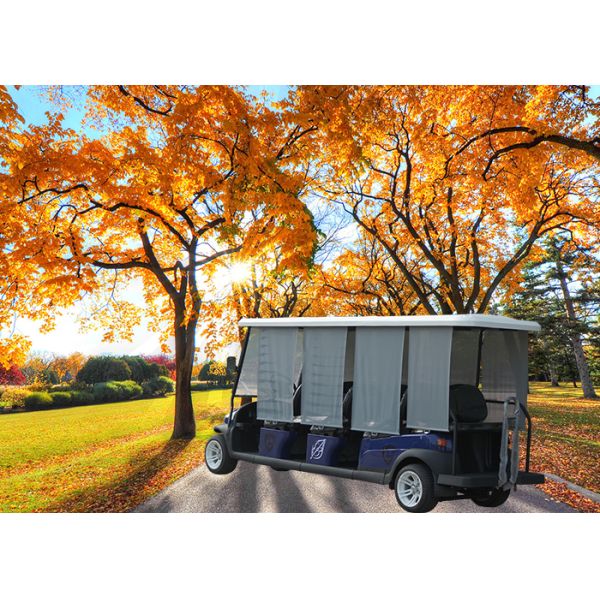 Modern Design Electric Club Car , Motorized Street Golf Cart 8 Passenger