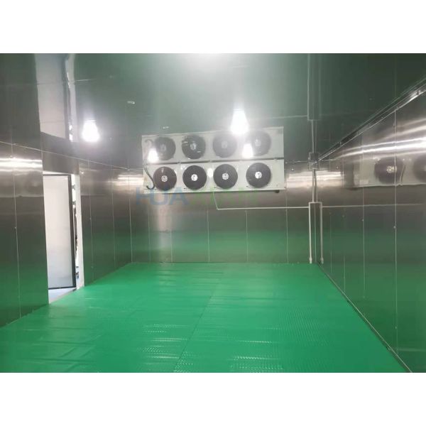 100 Square Meter Cold Storage Room -18°C Stainless Steel Frozen Meat Freezer Room
