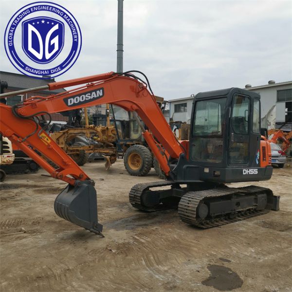 Origin Korea DH55 Used Doosan Excavator DH55 Excavator Secondhand Doosan Excavator DH55