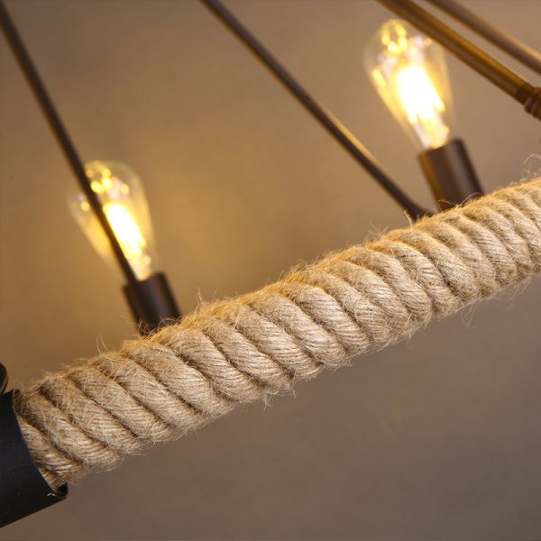 Loft Rattan pendant light For Kitchen Bedroom Dining room Lighting Fixtures (WH-VP-12)