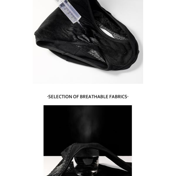 4x 5x 3xl Period Panties Underwear For Ladies Organic Cotton Mid Waist 4 Layers