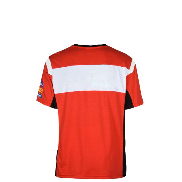 Cotton Fabric Breathable Short Sleeve Tennis Jersey Design Polo Neck T-Shirt for Men