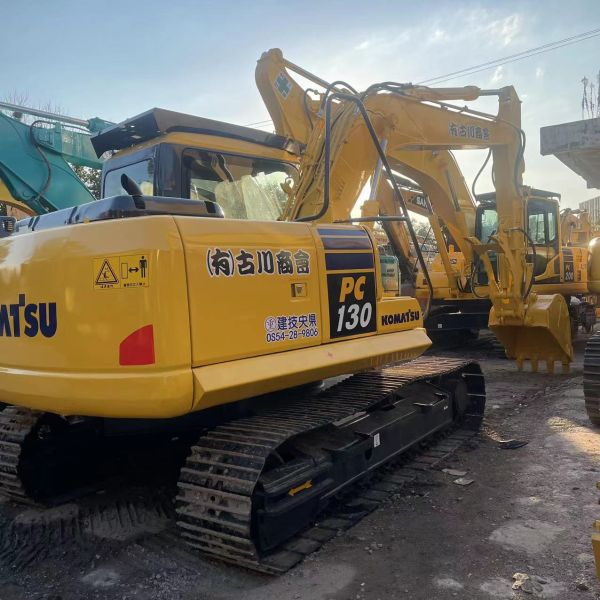2023 Second Hand Komatsu PC130-7 Excavator with Grab Wooden Clamp within Your Budget