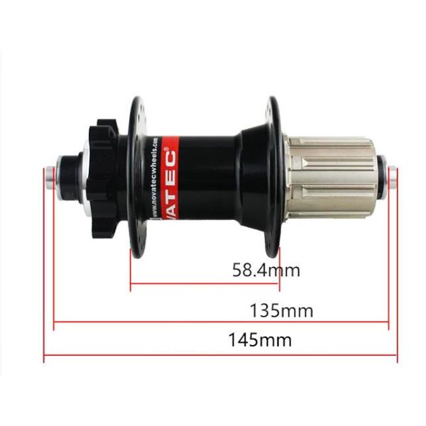 Novatec Hubs D042SB Disc Brake MTB Alimunum&Steel Material24/28/32/36h Red Black White Silver Blue Gold Colors