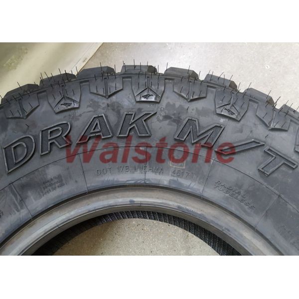 Black Color Mud Terrain Tyres Vs All Terrain Tires For 4- Wheel SUV & Jeep