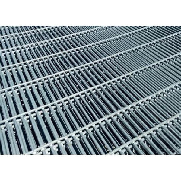 358 Anti Cut Security Fence Panel 2.4m x 3.0m Galvanized Steel Mesh